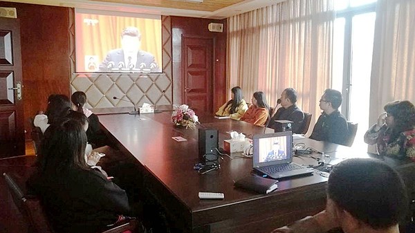 不忘初心，牢記使命，走進(jìn)新時(shí)代〡貴太太組織收看黨的十九大開(kāi)幕式盛況